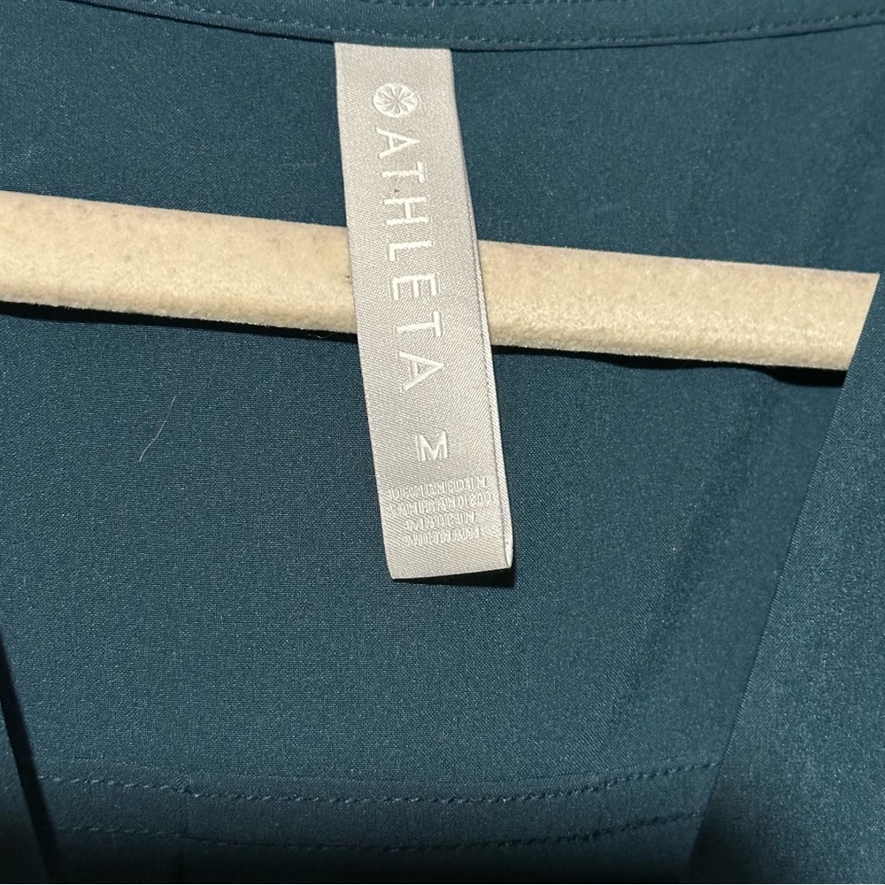 Athleta Marlow Maxi Dress M in Oceanic Teal - Picture 3 of 6